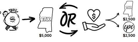 Your choice how to share taxes